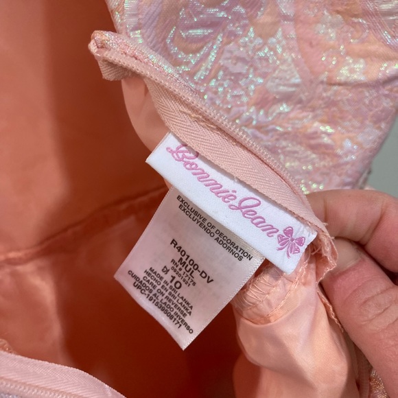 Bonnie Jean Jacquard Open Back Dress - Picture 7 of 7